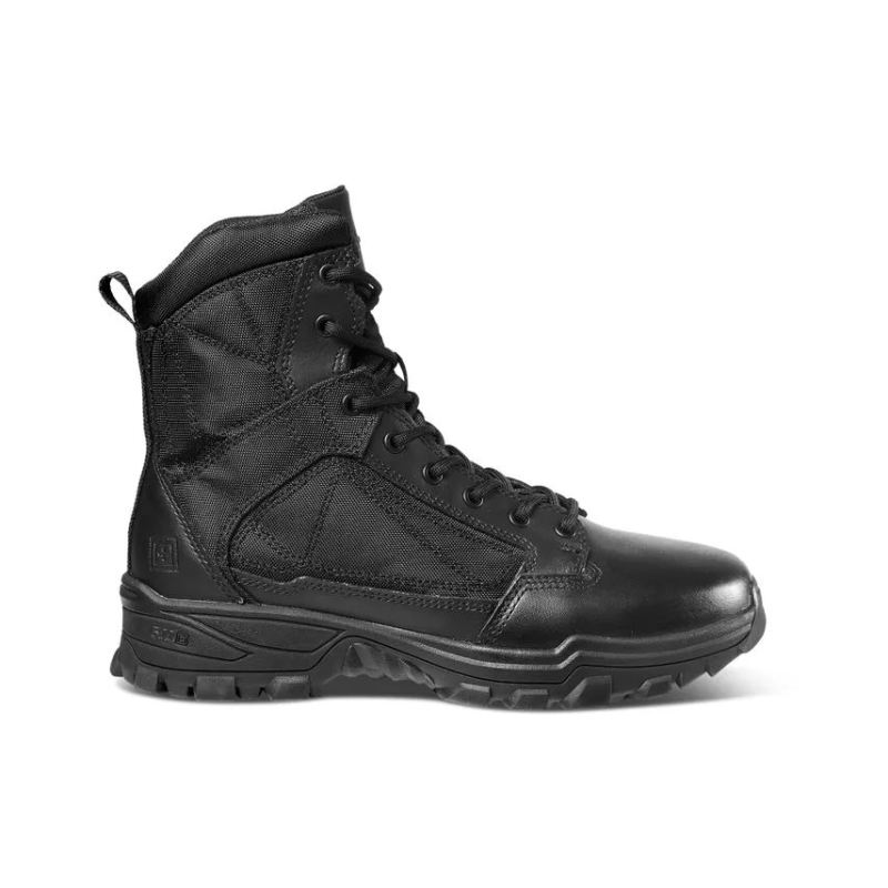 MEN'S FAST-TAC 6" BOOT-Black - Click Image to Close