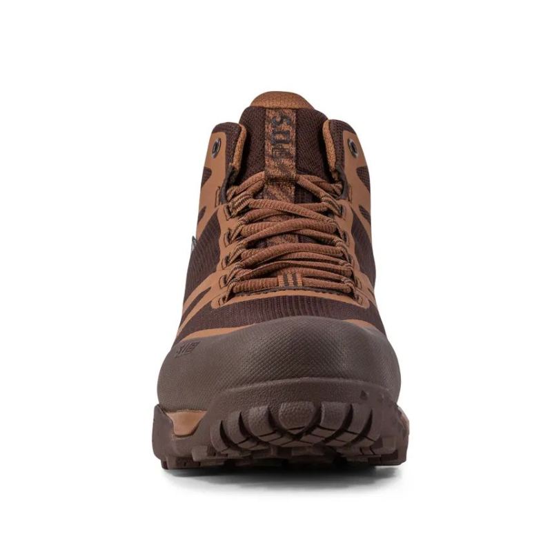 MEN'S 5.11 A/T MID WATERPROOF BOOT-Umber Brown