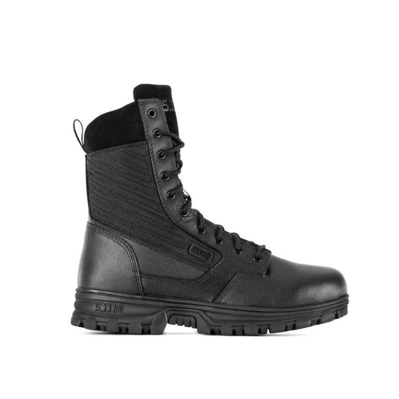 MEN'S EVO 2.0 8" WATERPROOF SIDE-ZIP BOOT-Black - Click Image to Close