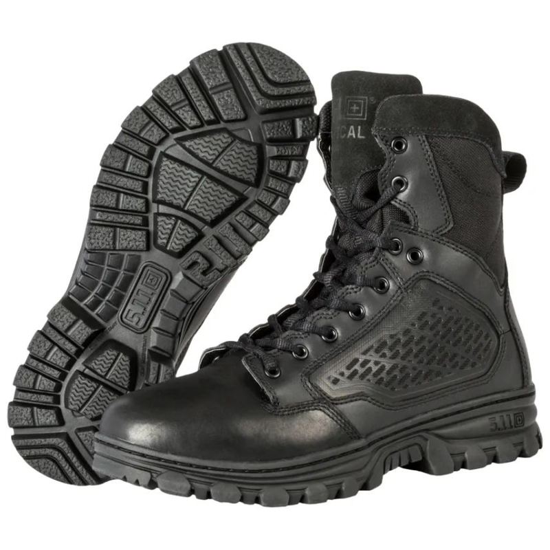 MEN'S EVO 6" BOOT WITH SIDEZIP-Black