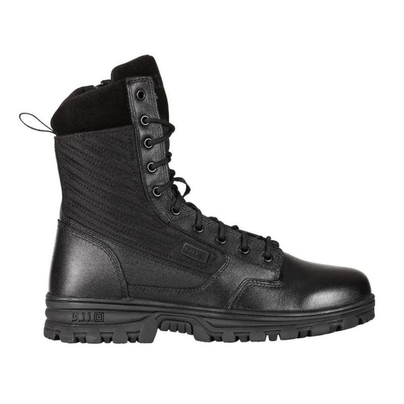 MEN'S EVO 2.0 8" Side Zip Boot-Black - Click Image to Close