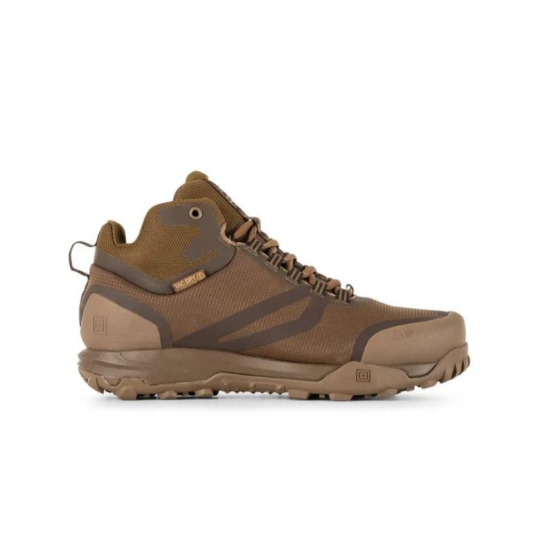 MEN'S 5.11 A/T MID WATERPROOF BOOT-Dark Coyote - Click Image to Close