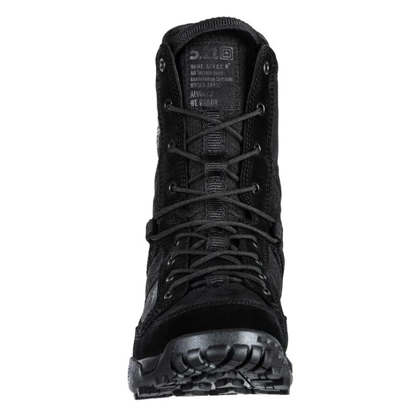 MEN'S 5.11 A/T 8" NON-ZIP BOOT-Black