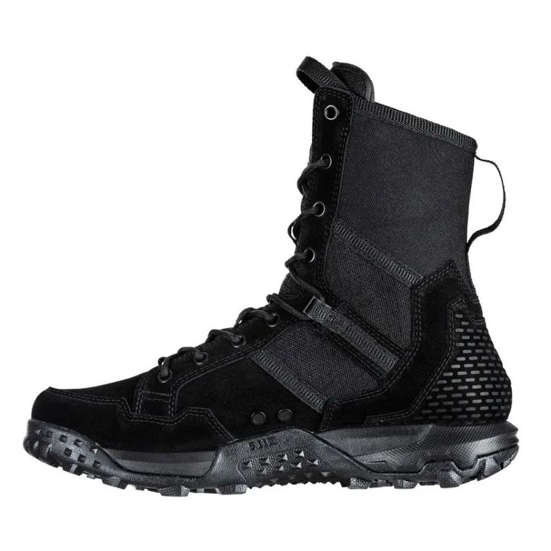 MEN'S 5.11 A/T 8" NON-ZIP BOOT-Black