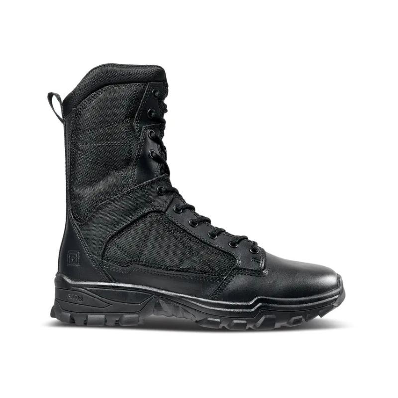 MEN'S FAST-TAC 8" BOOT-Black - Click Image to Close