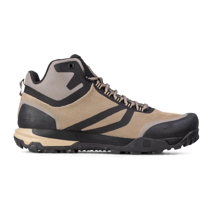 MEN'S 5.11 A/T MID BOOT-Ancient Fossil - Click Image to Close