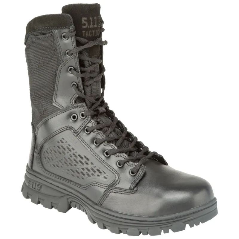 MEN'S EVO 8" BOOT WITH SIDEZIP-Black