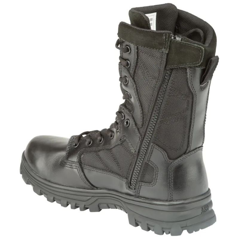 MEN'S EVO 8" BOOT WITH SIDEZIP-Black