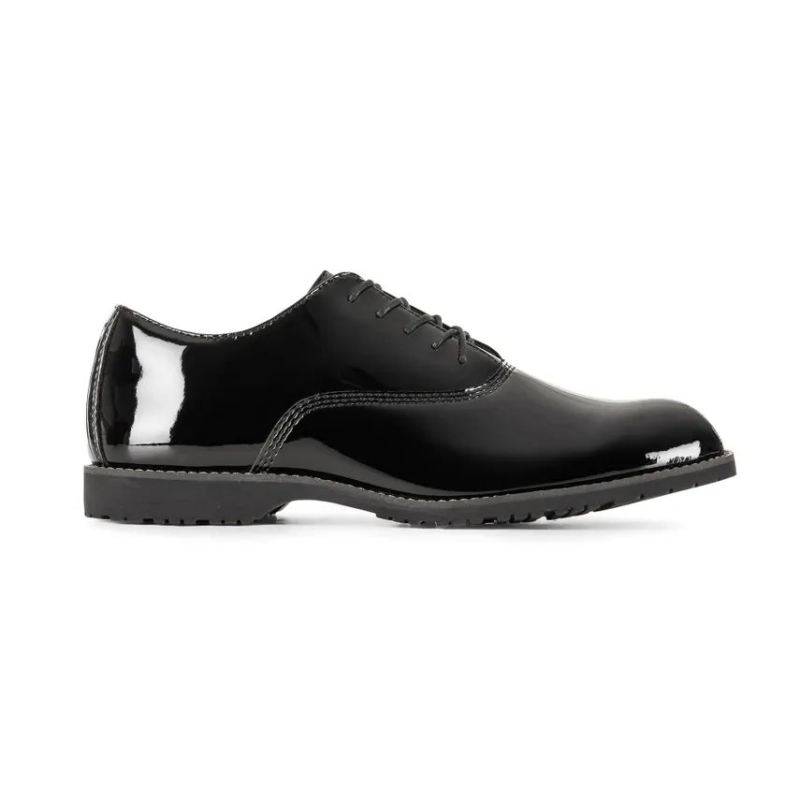 MEN'S 5.11 HI-GLOSS DUTY OXFORD-Black - Click Image to Close