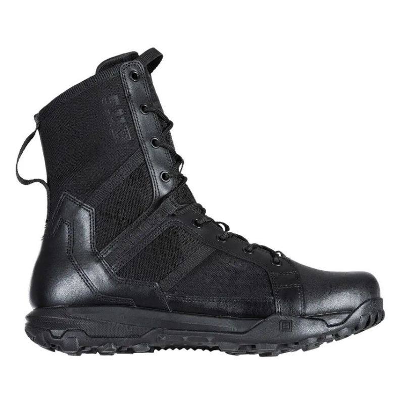 MEN'S 5.11 A/T 8" SIDE ZIP BOOT-Black - Click Image to Close