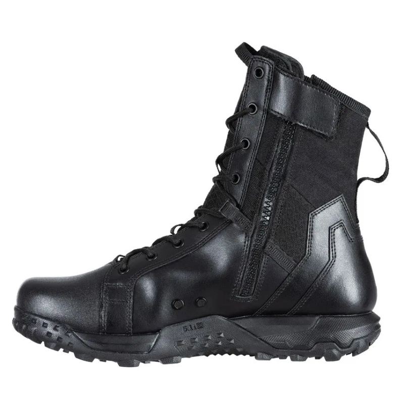 MEN'S 5.11 A/T 8" SIDE ZIP BOOT-Black