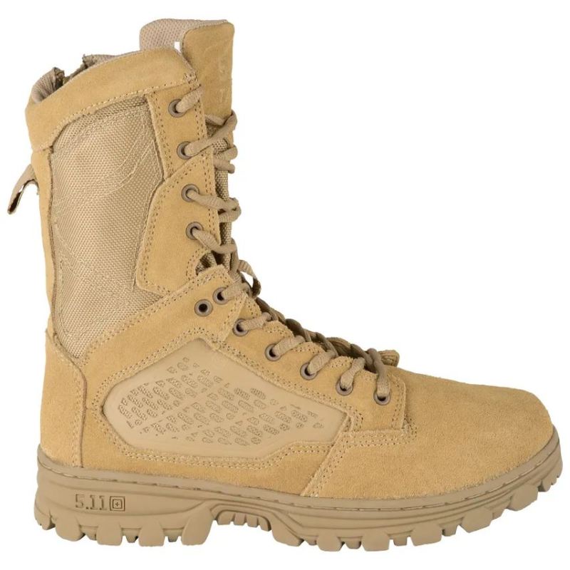 MEN'S EVO 8" DESERT SIDE ZIP BOOT-Coyote