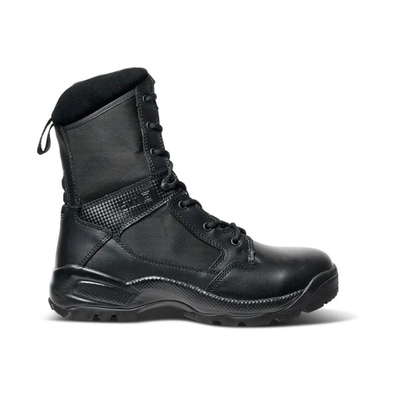 MEN'S A.T.A.C. 2.0 8" SIDE ZIP BOOT-Black - Click Image to Close