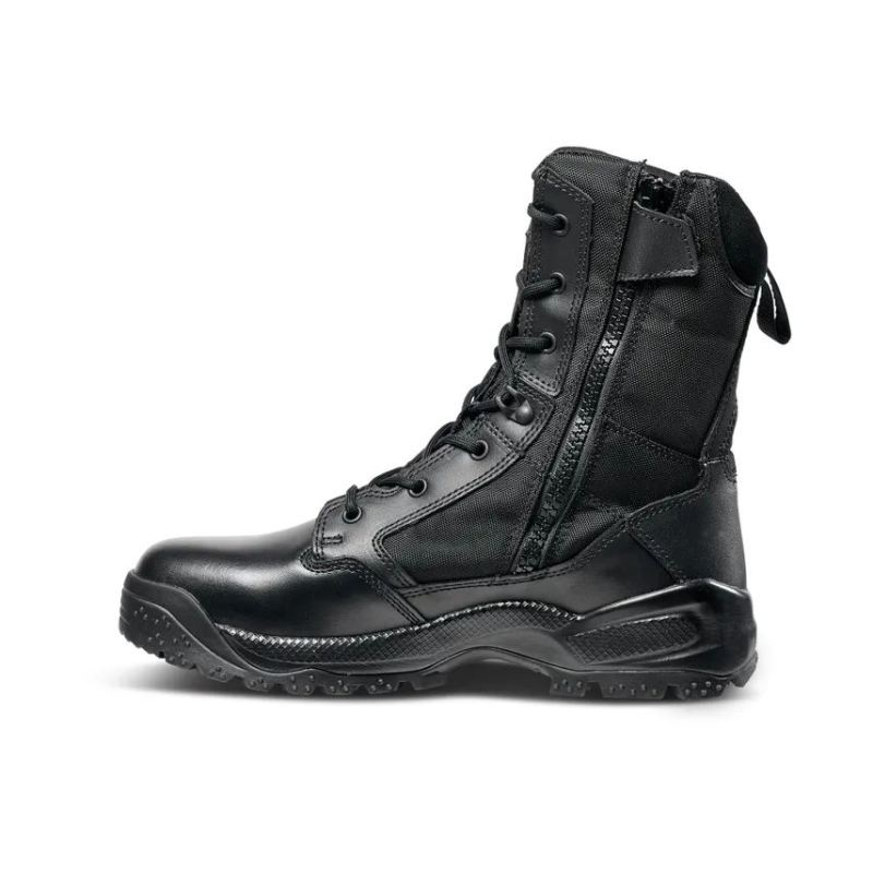 MEN'S A.T.A.C. 2.0 8" SIDE ZIP BOOT-Black