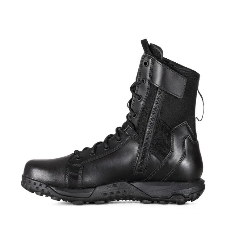 MEN'S 5.11 A/T 8" WATERPROOF SIDE ZIP BOOT-Black