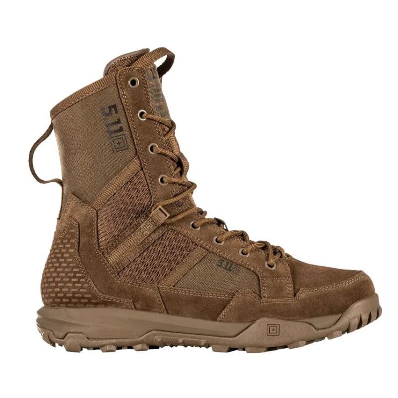 MEN'S 5.11 A/T 8" NON-ZIP BOOT-Dark Coyote - Click Image to Close