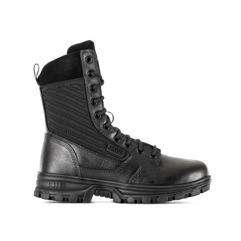 WOMEN'S 5.11 EVO 2.0 8" Side-Zip Boot-Black - Click Image to Close